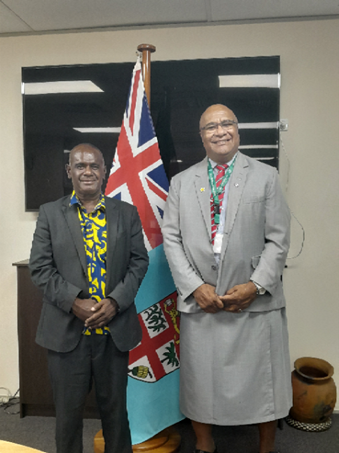 Minister of Foreign Affairs and External Trade meets with the Republic of Fiji’s Deputy Prime Minister.