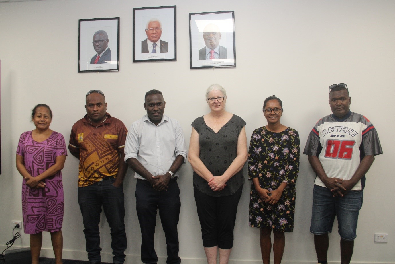 Bostock New Zealand meets with External Trade team from MFAET on recruitment drive in Solomon Islands.