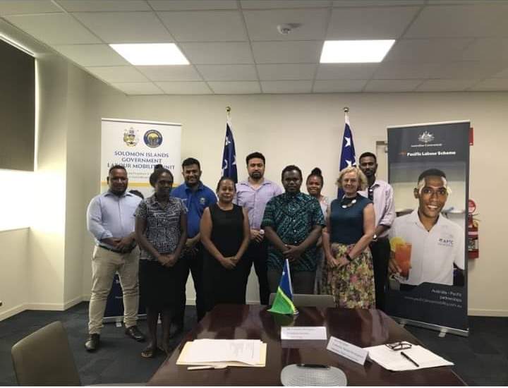 Officials During the Signing Ceremony 