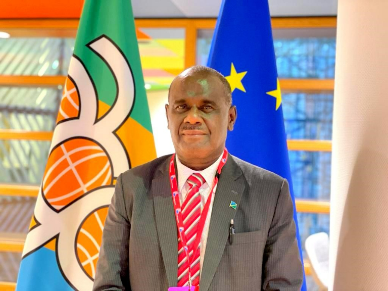 Solomon Islands Minister for Foreign Affairs and External Trade Hon. Jeremiah Manele, at the 45th Session of the ACP-EU Council of Ministers 