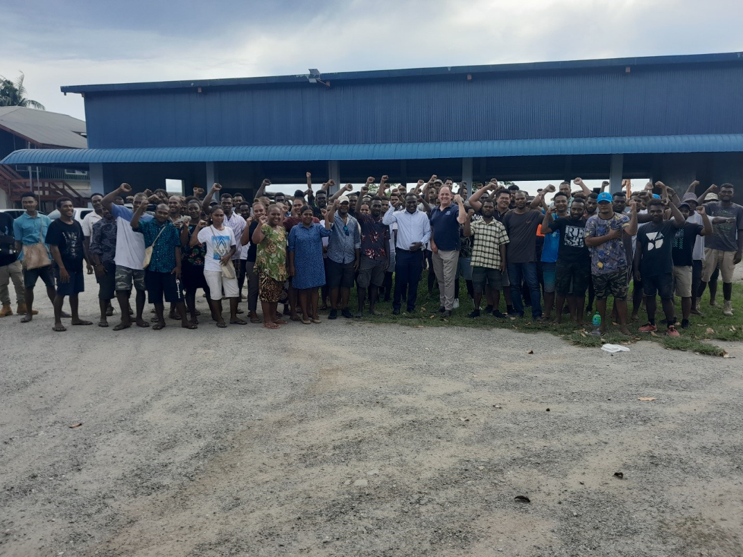 Solomon Island workers who attended the Pre-Departure Briefing on Friday June 1st.