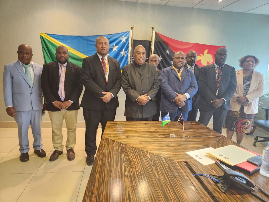  Solomon Islands and Papua New Guinea further strengthen security cooperation along the common border.