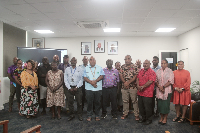Solomon Islands Government Officials attending the internal consultative discussion on the Review of the Regional Architecture (RRA).