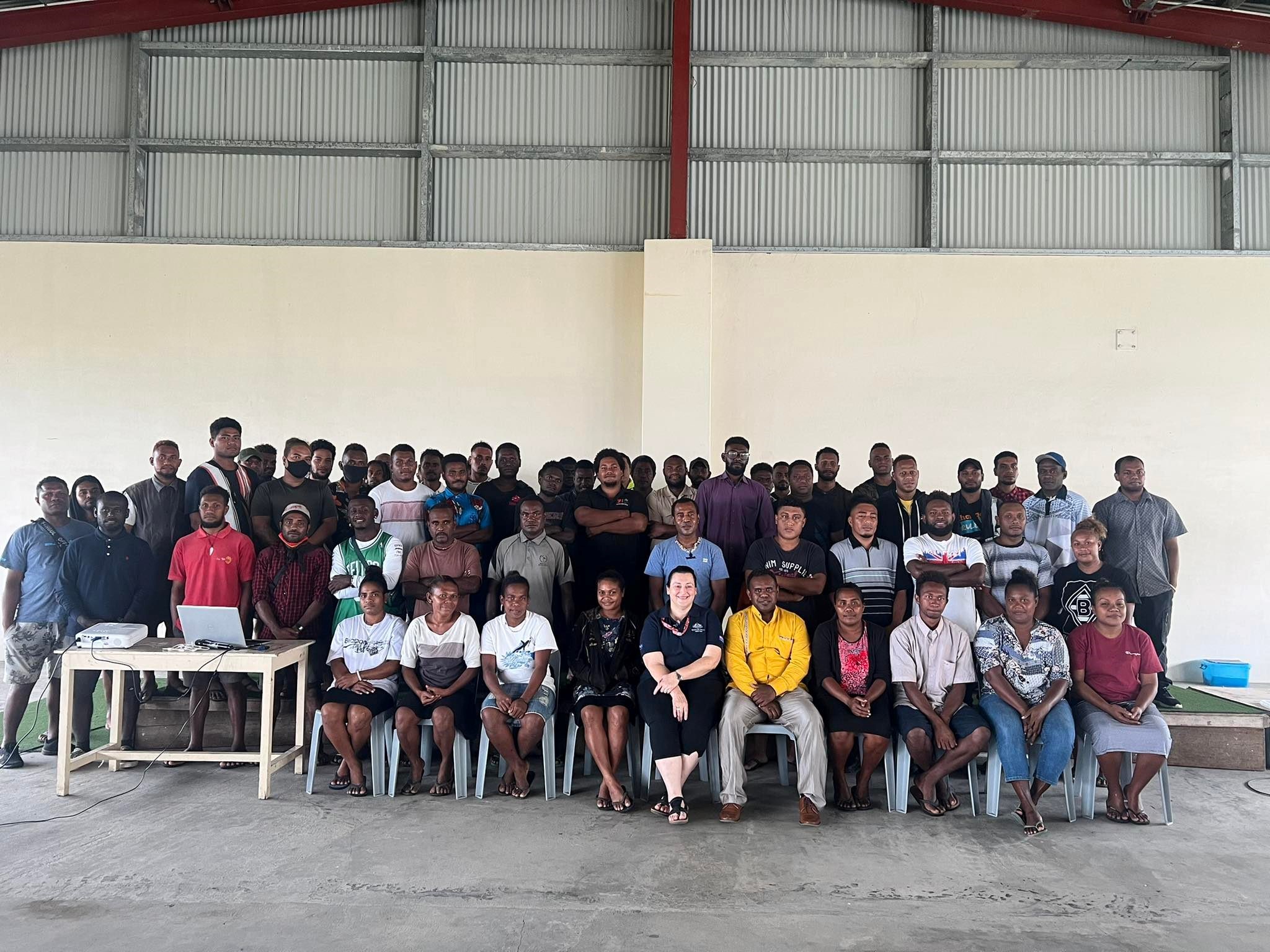 Seasonal Workers at the pre-departure briefing