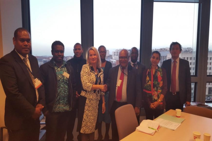 Solomon Islands and EU officials on the conclusion of the technical Market Access Offer negotiations